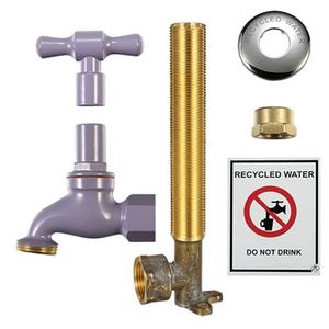 RECYCLE TAP KIT THREADED LILAC
